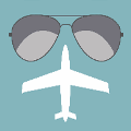 icomania:Aviators with white airplane.