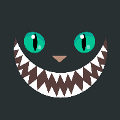 icomania:Chesire cat grinning