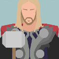 icomania:Man with blonde hair and knight armor.