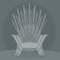 icomania:A throne with swords on it