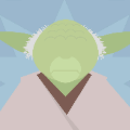 icomania:A green person wearing a sandy colored robe