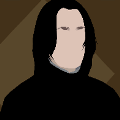 icomania:A man with long black greasy hair, pale, and a black turtleneck.