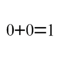 ͼ³ 0+0=1һʲô